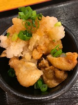 鶏皮ポン酢