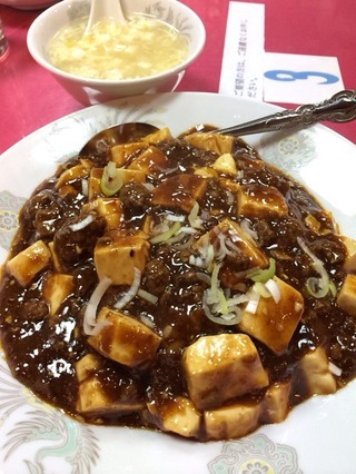 麻婆豆腐丼