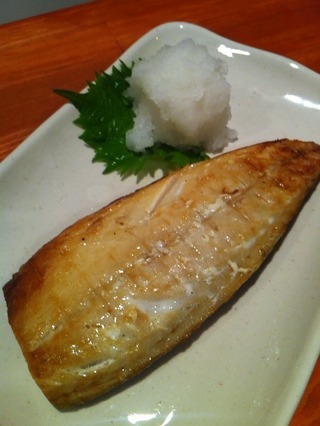 さば塩焼き