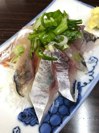 アジ刺身