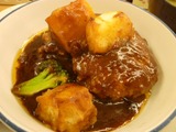 シチューハンバーグ