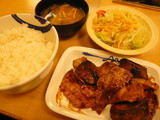 豚と茄子の辛味噌炒め定食