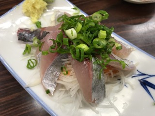アジ刺身