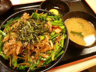 スタミナ丼W