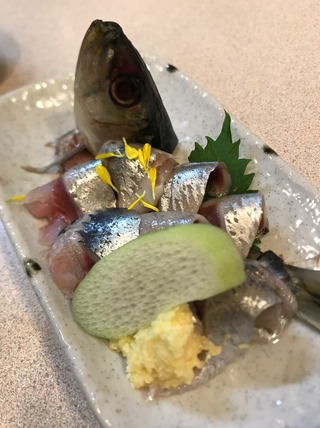 いわし刺身