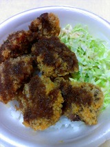 鯨ソースカツ丼
