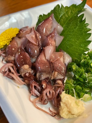 茹でホタルイカ
