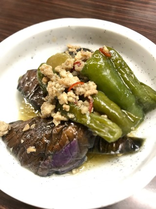 なすの辛煮