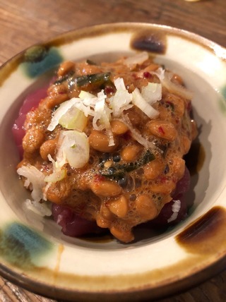 マグロ納豆