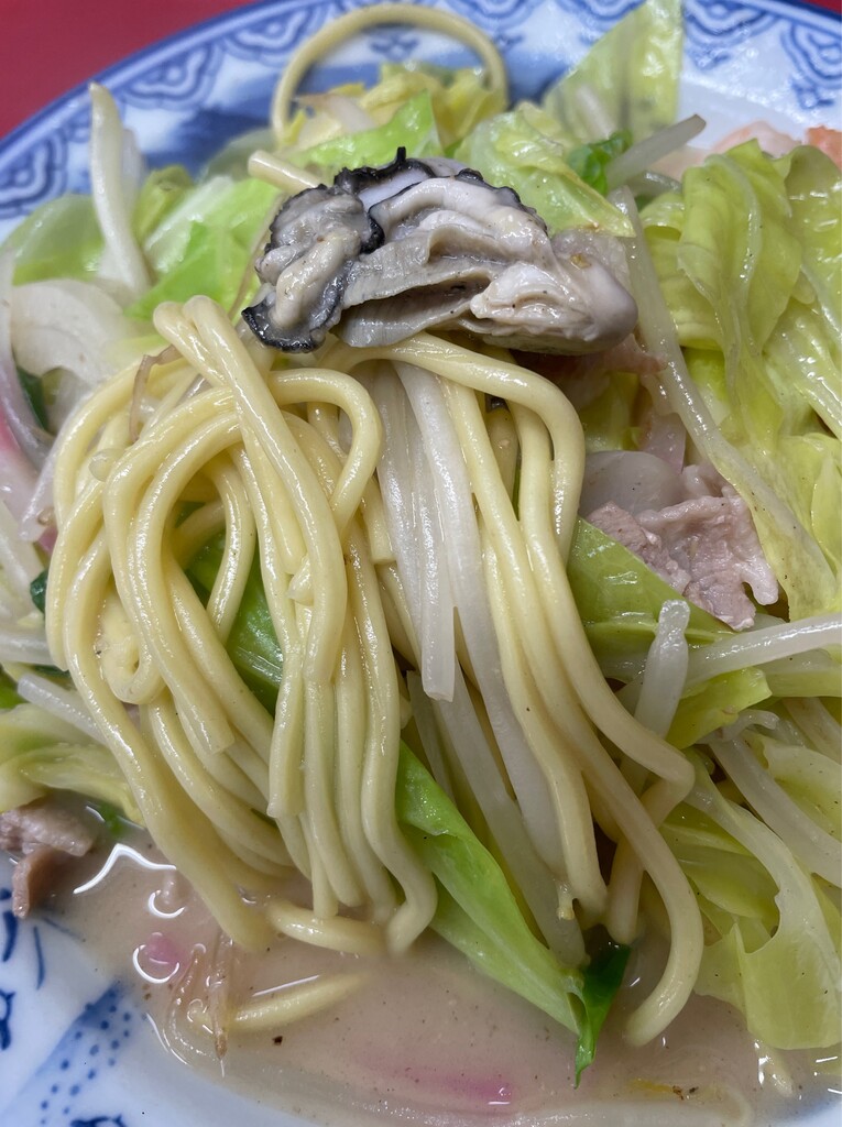 ミシュラン掲載店で 長崎ちゃんぽん 香蘭 佐世保 食メモ 愛知 旅先b級グルメと飲み記録