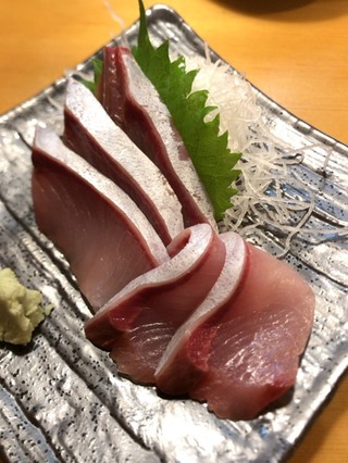 ハマチ刺身