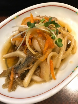 豆あじ南蛮漬け