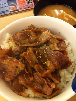 焼き牛めし