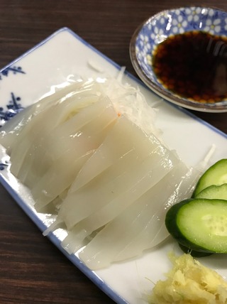 さしみイカ