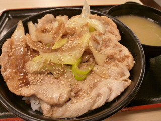 ロース豚丼