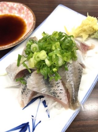 イワシ刺身