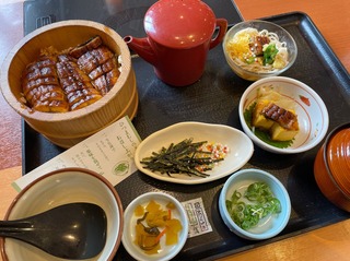 ひつまむしとうなぎそうめん膳