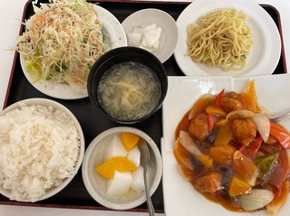 酢豚ランチ