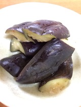 茄子の浅漬け