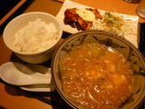 冷汁ととり天南蛮定食