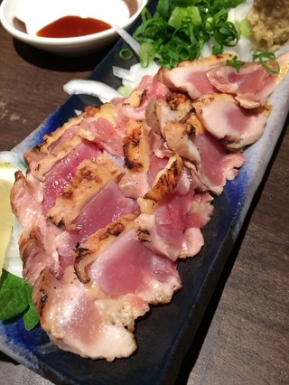 赤鶏ももたたき