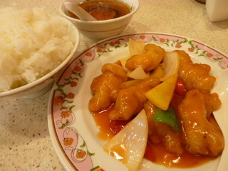 酢豚&ライス大