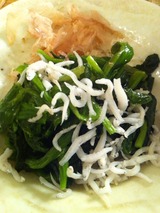 ほうれん草のおひたし