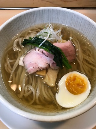 鶏そば昆布といりこの塩