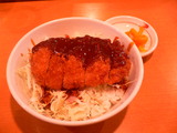 ミニ味噌カツ丼