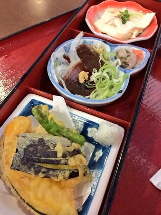 天ぷらカツオおぼろ豆腐