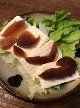 クリームチーズと奈良漬