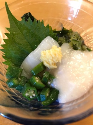 とろろイカそうめん
