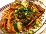 牛ハラミキムチ炒め