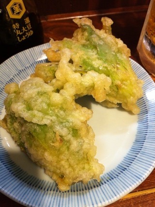 ふきのとう天ぷら