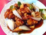 鶏肉甘酢あん