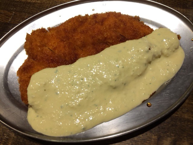 わらじサイズ チキン南蛮フライにドライブラック とりとり亭 豊橋 食メモ 愛知 横浜b級グルメと飲み記録