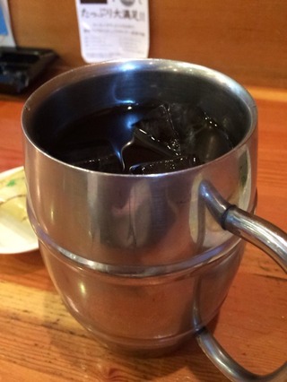 たっぷりアイスコーヒー