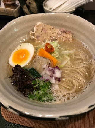 鶏白湯麺