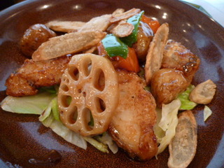 真だらと野菜の黒酢あん