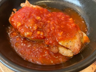 若鶏のグリルガーリックソース