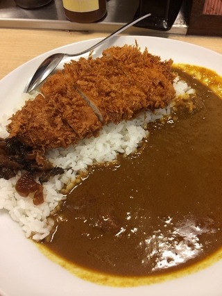 ロースかつカレー