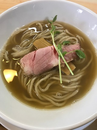 サバ白湯の中華そば