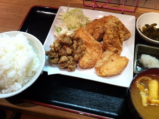 ミックス定食