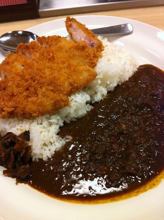 ロースカツカレー