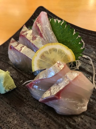 しまあじ刺身