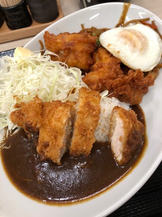 全力大人飯チキンカツカレー