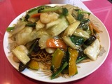 五目かた焼きそば