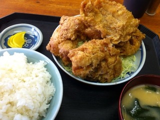 若鶏唐揚定食