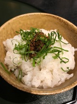 豆つぶ味噌ごはん
