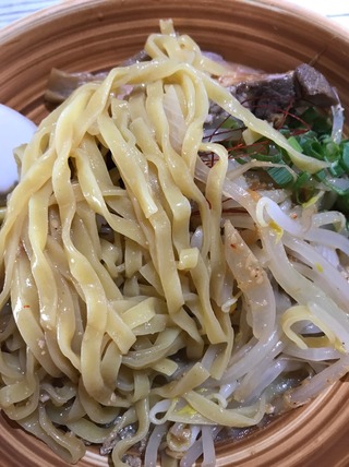パスタde味噌冷麺